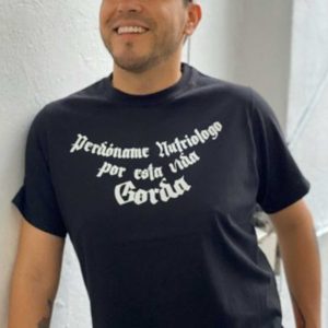 Playera "Perdóname nutriólogo por mi vida gorda"